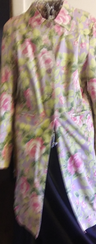 A Gorgeous Floral Dress Jacket